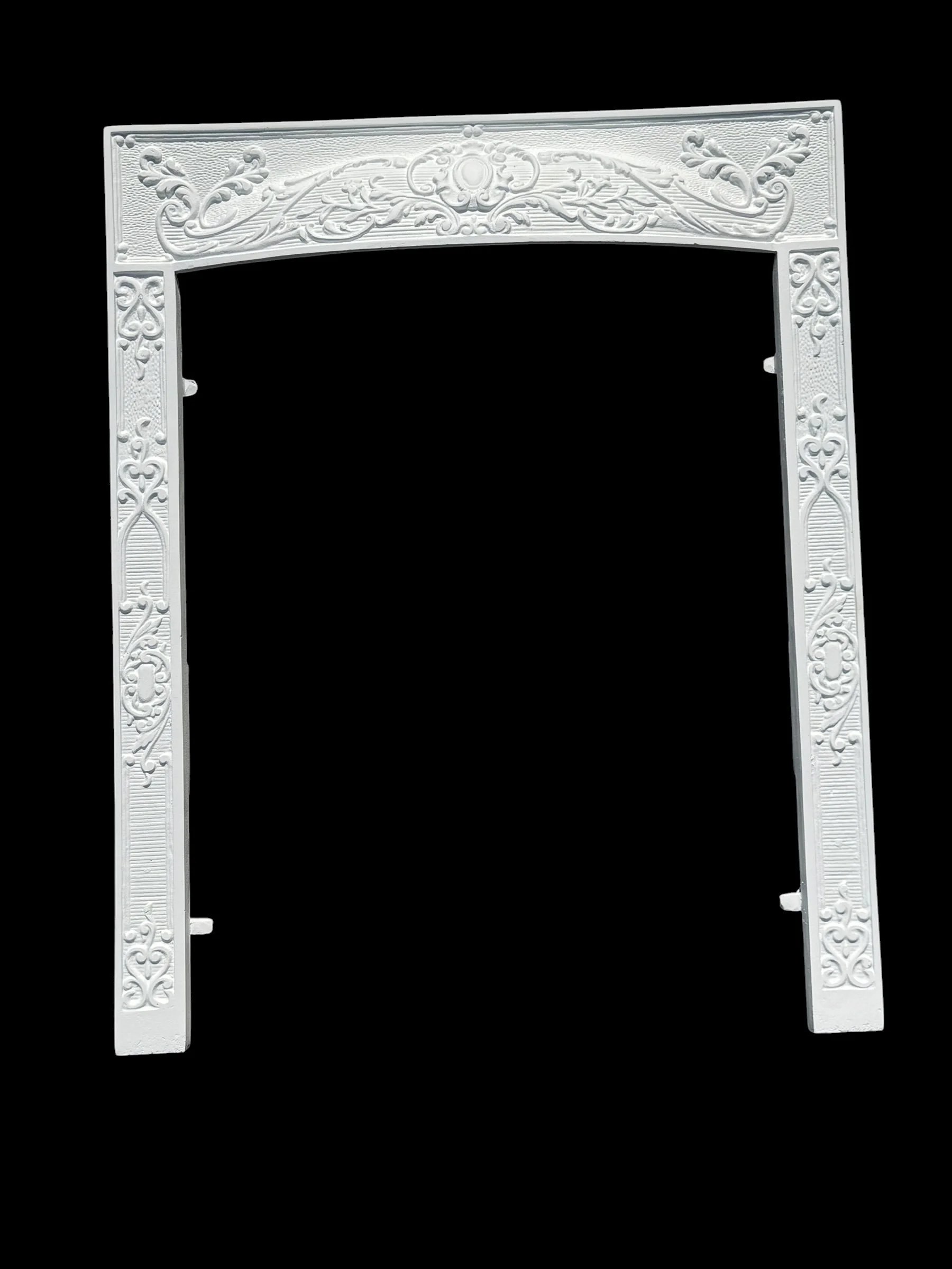 antique-cast-iron-fireplace-cover-restored-white-primed-black-widow-blasting-colonial-heights-va.jpg
