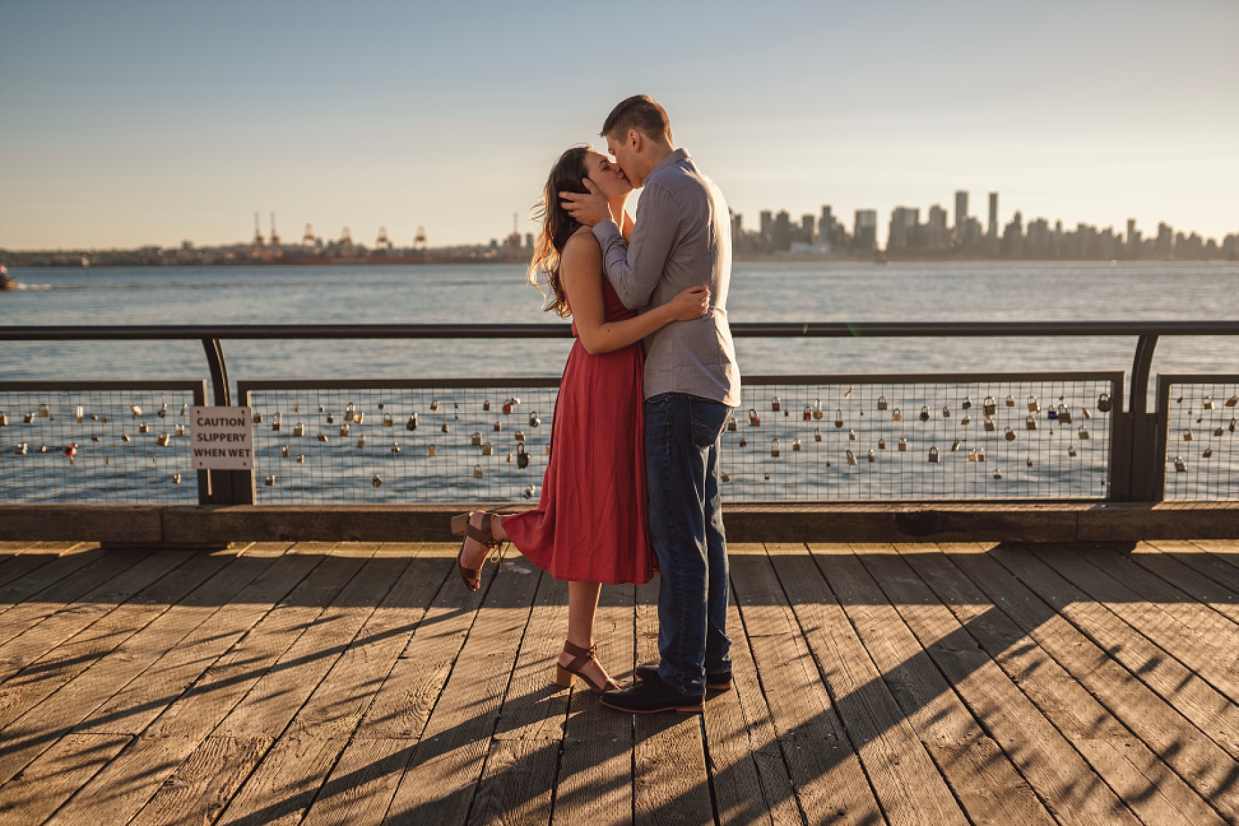 North Vancouver Lonsdale Quay Engagement Photos, Jana + Mitchell — The MacLeans