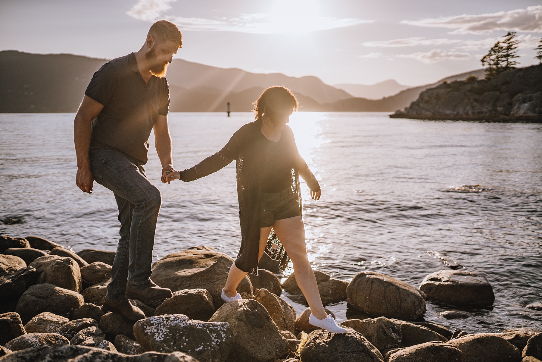 whytecliff park engagement session