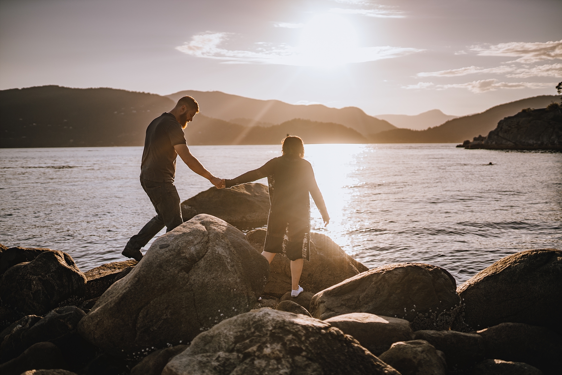 whytecliff park engagement session