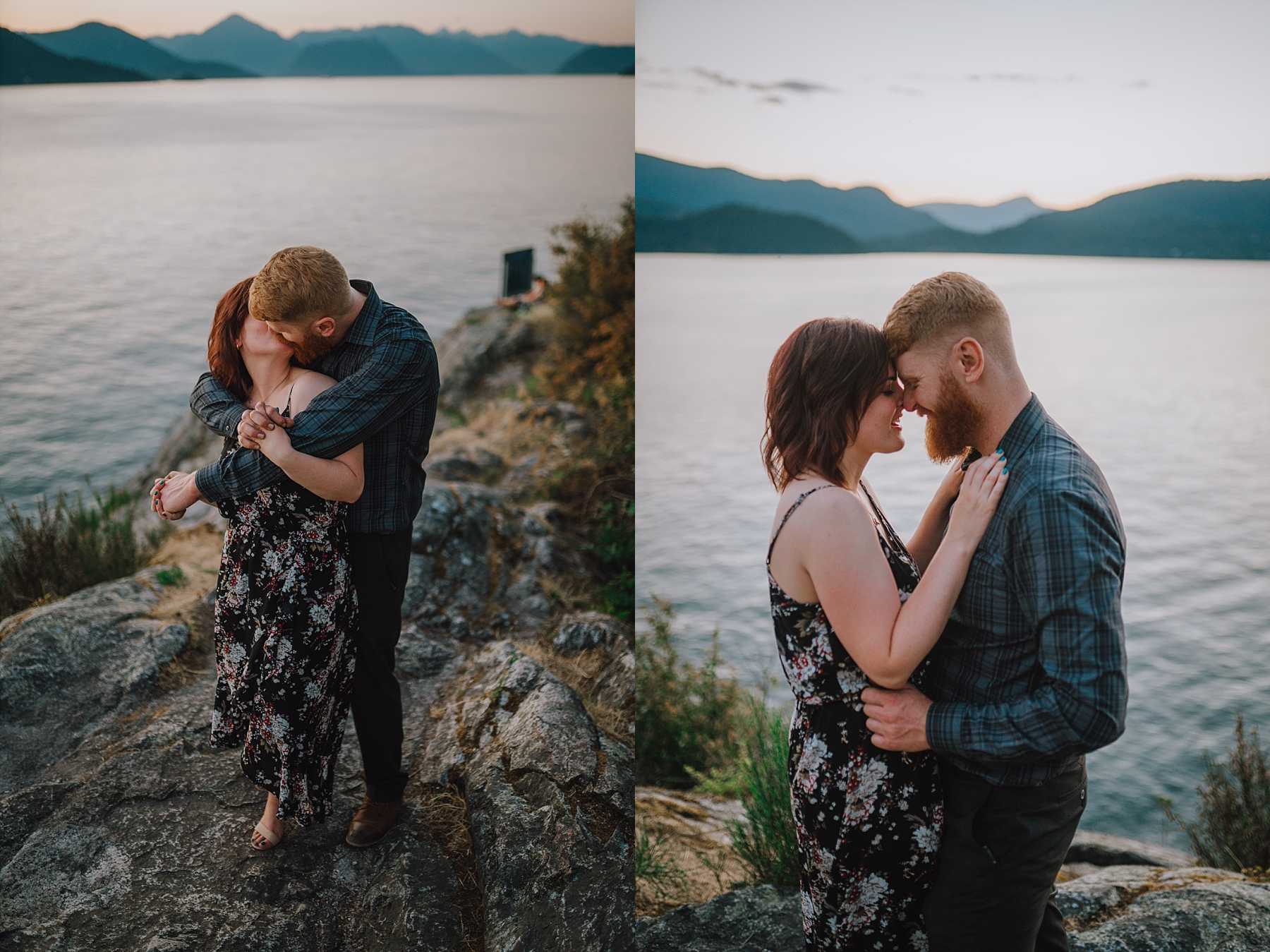 vancouver summer engagement photos