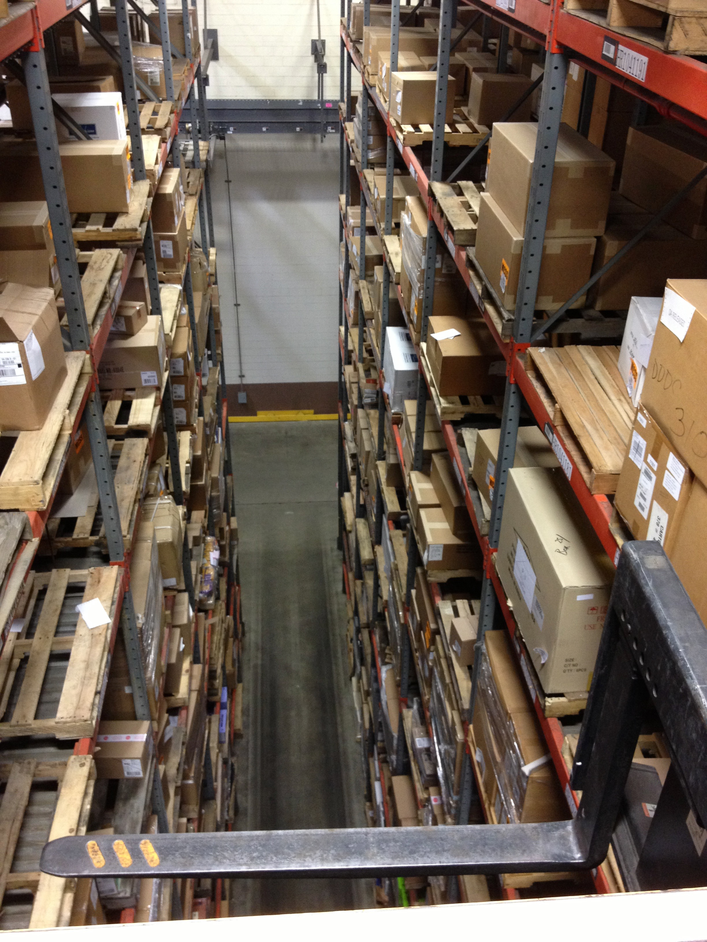 View of the Automatic Storage Retrieval System
