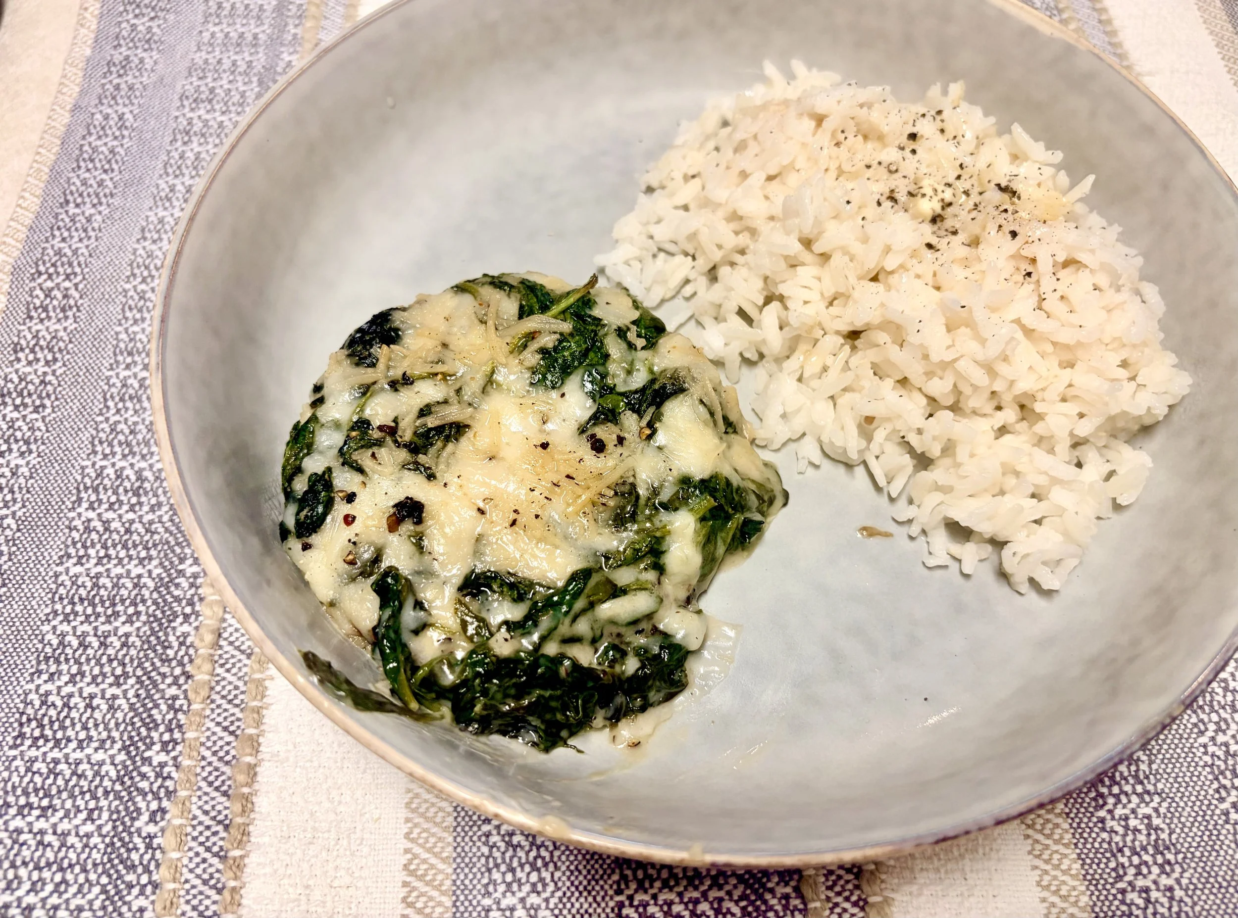 Spinach and Cheese Stuffed Mushroom