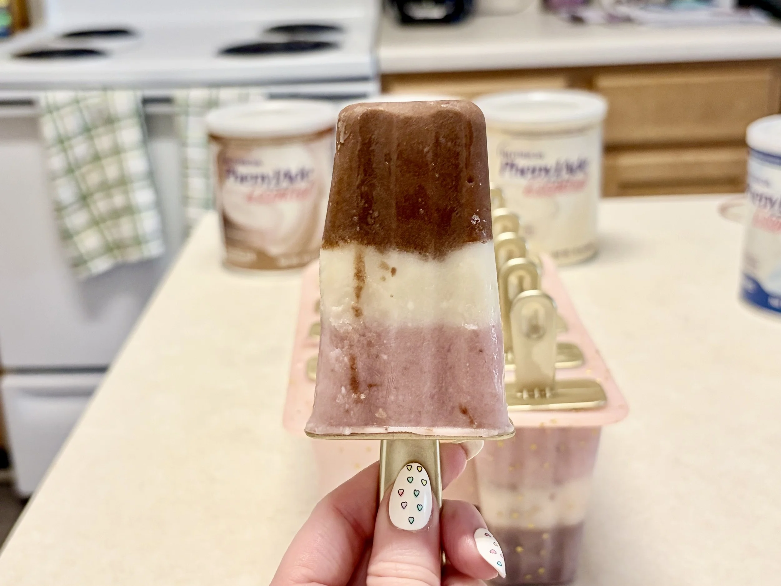 Neapolitan Popsicles