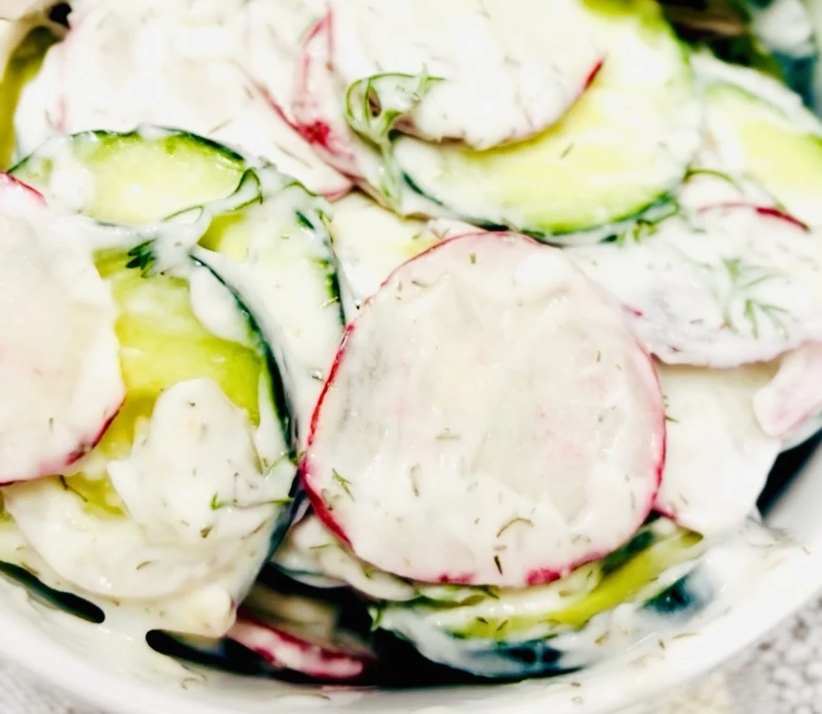 Cucumber Radish Salad