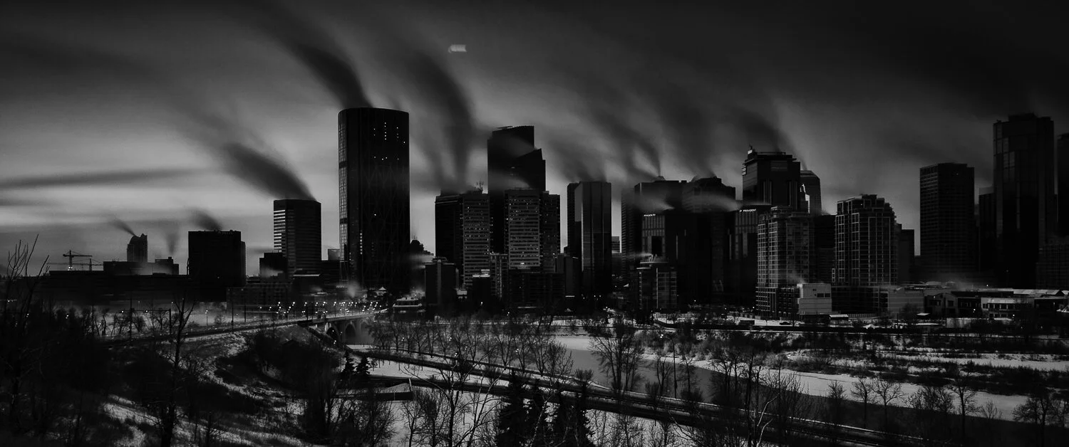 Calgary sunrise @ -32º C b+w.jpg