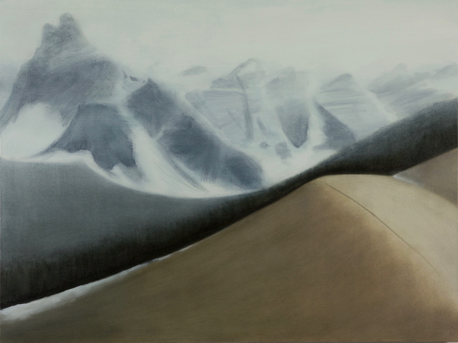   Valley of Ten Peaks , Oil on Canvas, 92 x 122cm 
