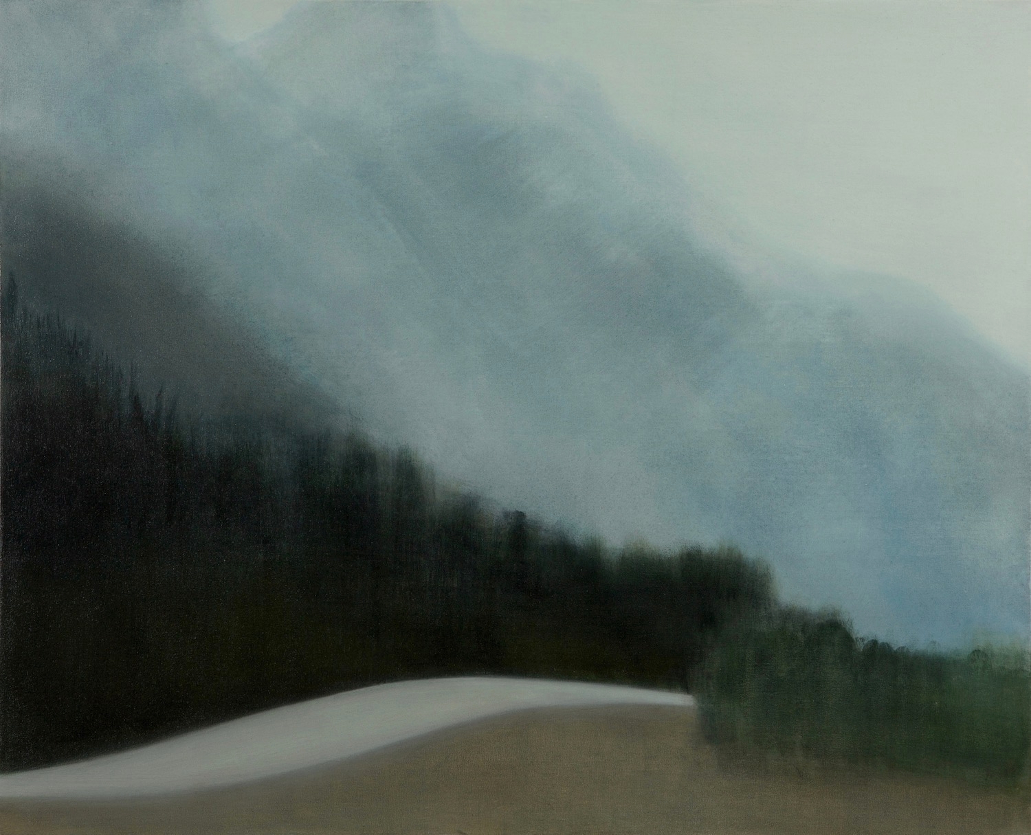   Highway,  Oil on Canvas, 92.5 x 114cm 