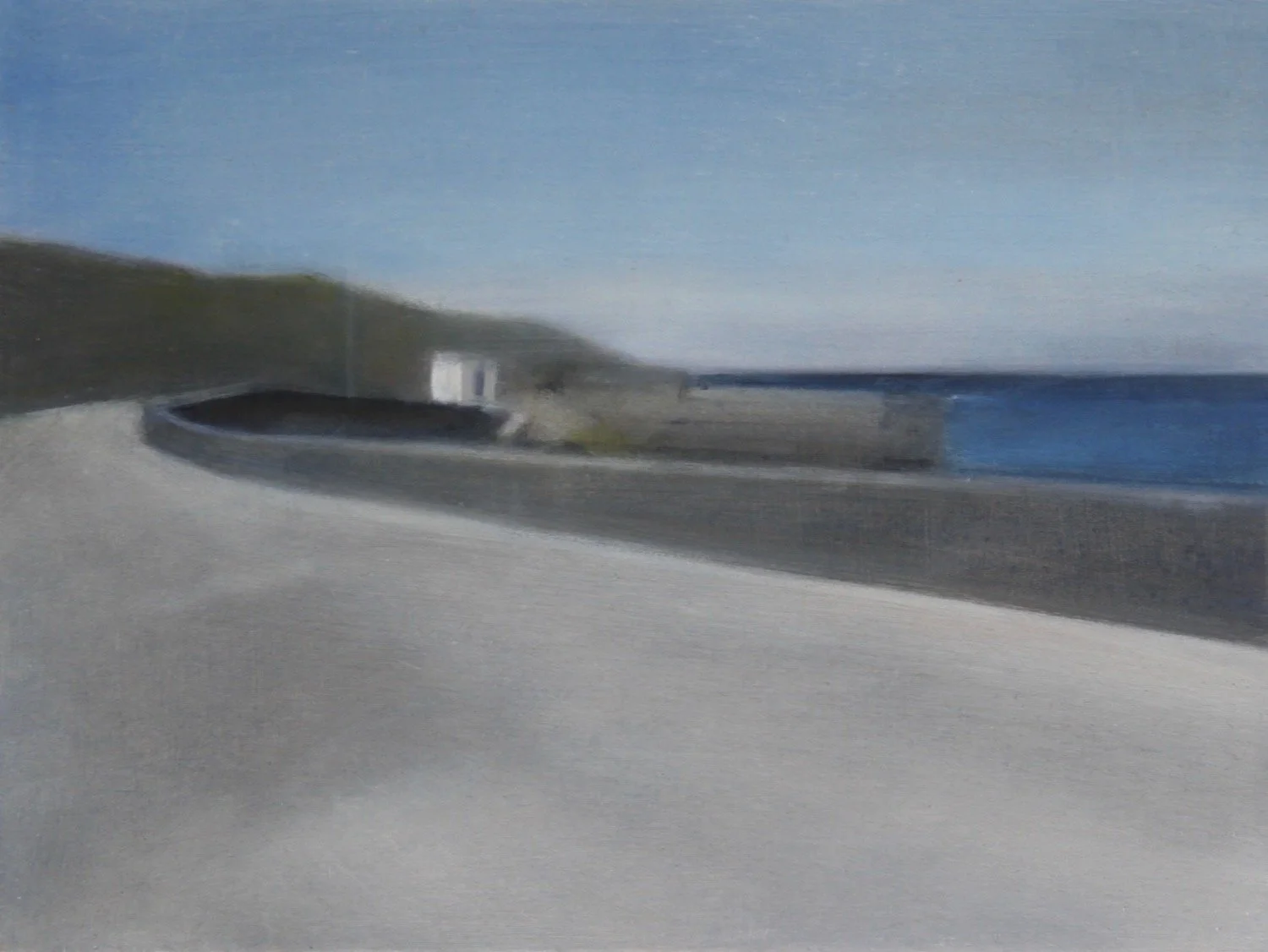 Harbour Road, Oil on Board, 23 x 30.5cm,  2024- 26