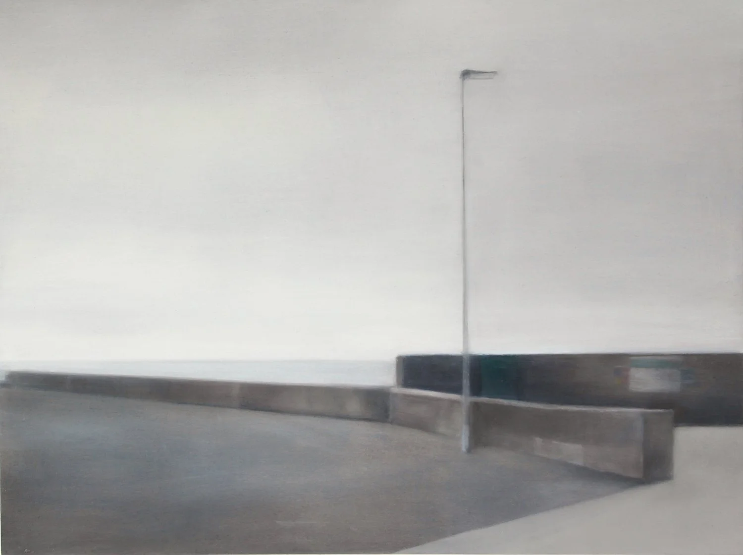 A Quiet Moment, Oil on Board, 2024 - 26, 46 x 61cm