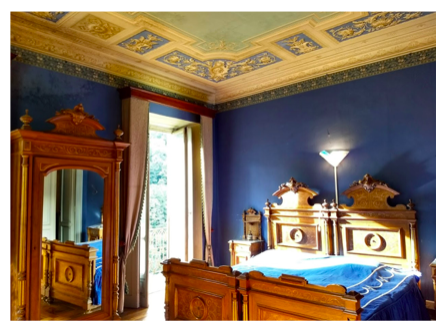 One of four bedrooms, each of varying size