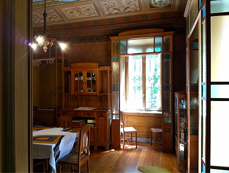 Typical design of the dining room