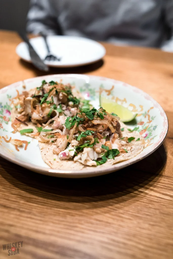 Fish Tacos at Publico