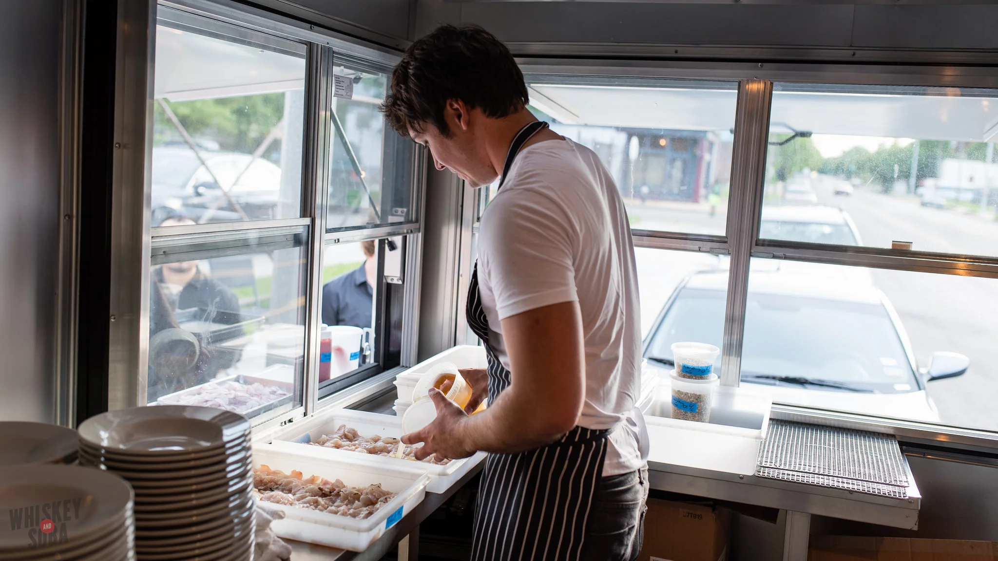 Chris Bailey Prepares Crudo