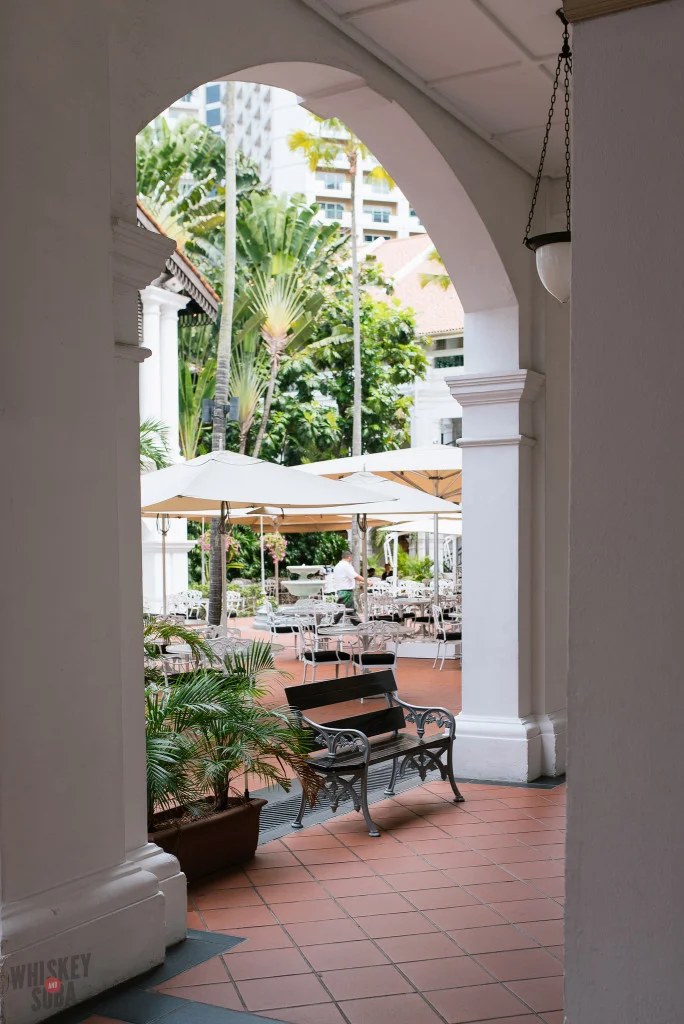 Courtyard at The Raffles Hotel Singapore