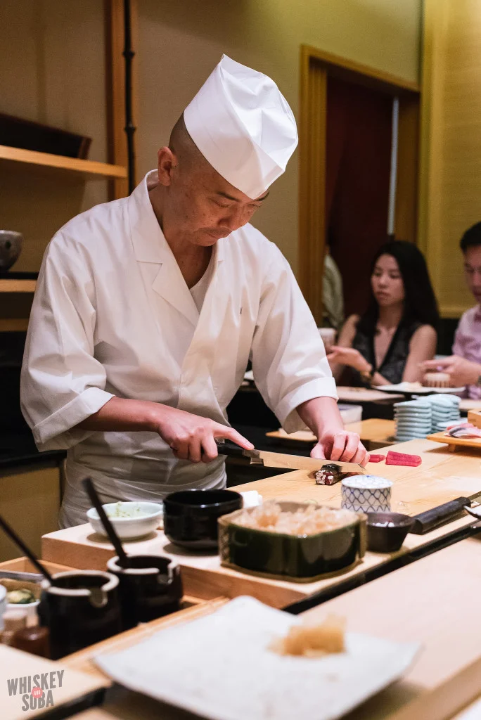 Tekka Maki Prep at Shinji by Kanesaka