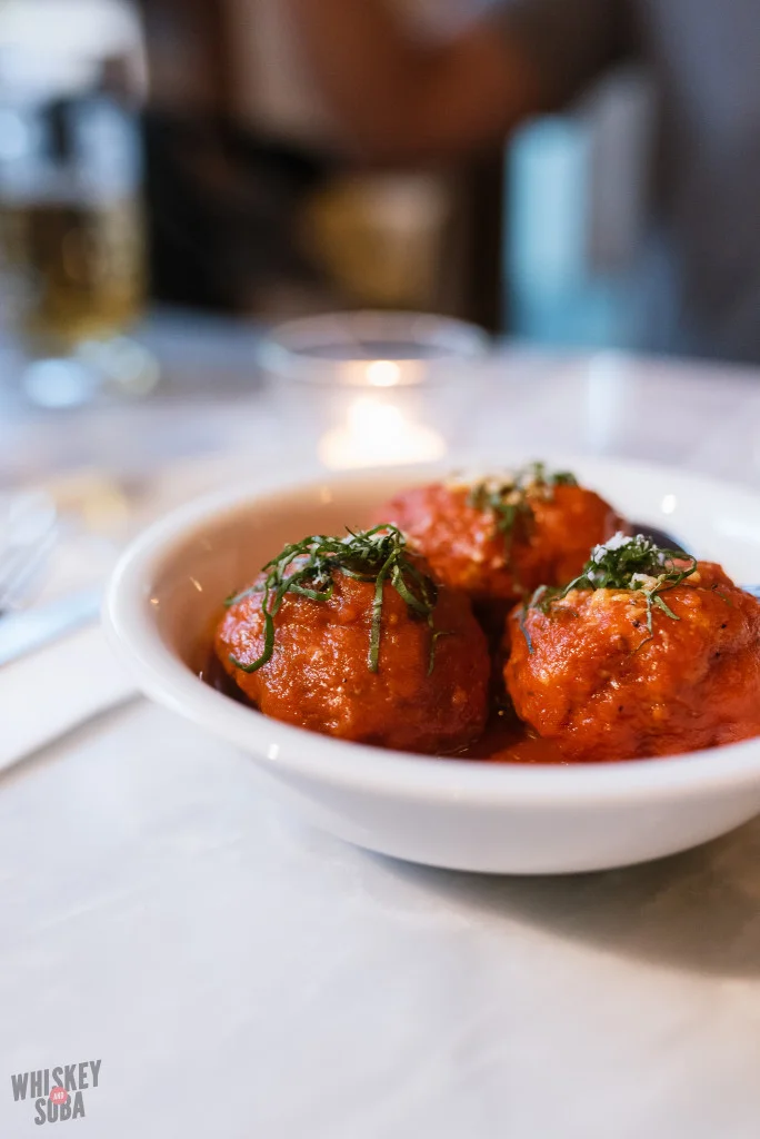 Meatball at Motorino Singapore