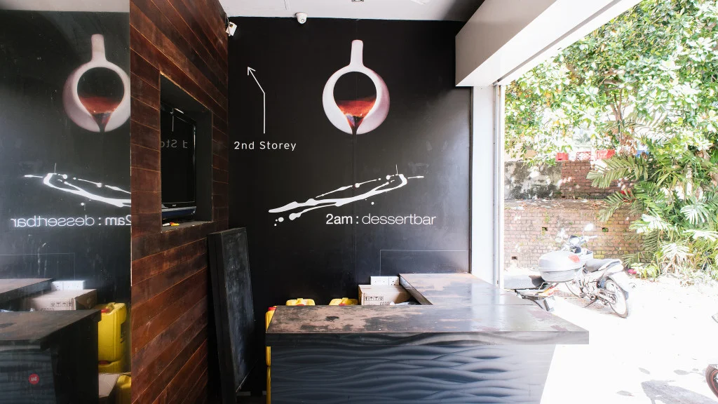 2am dessert bar Singapore Entrance