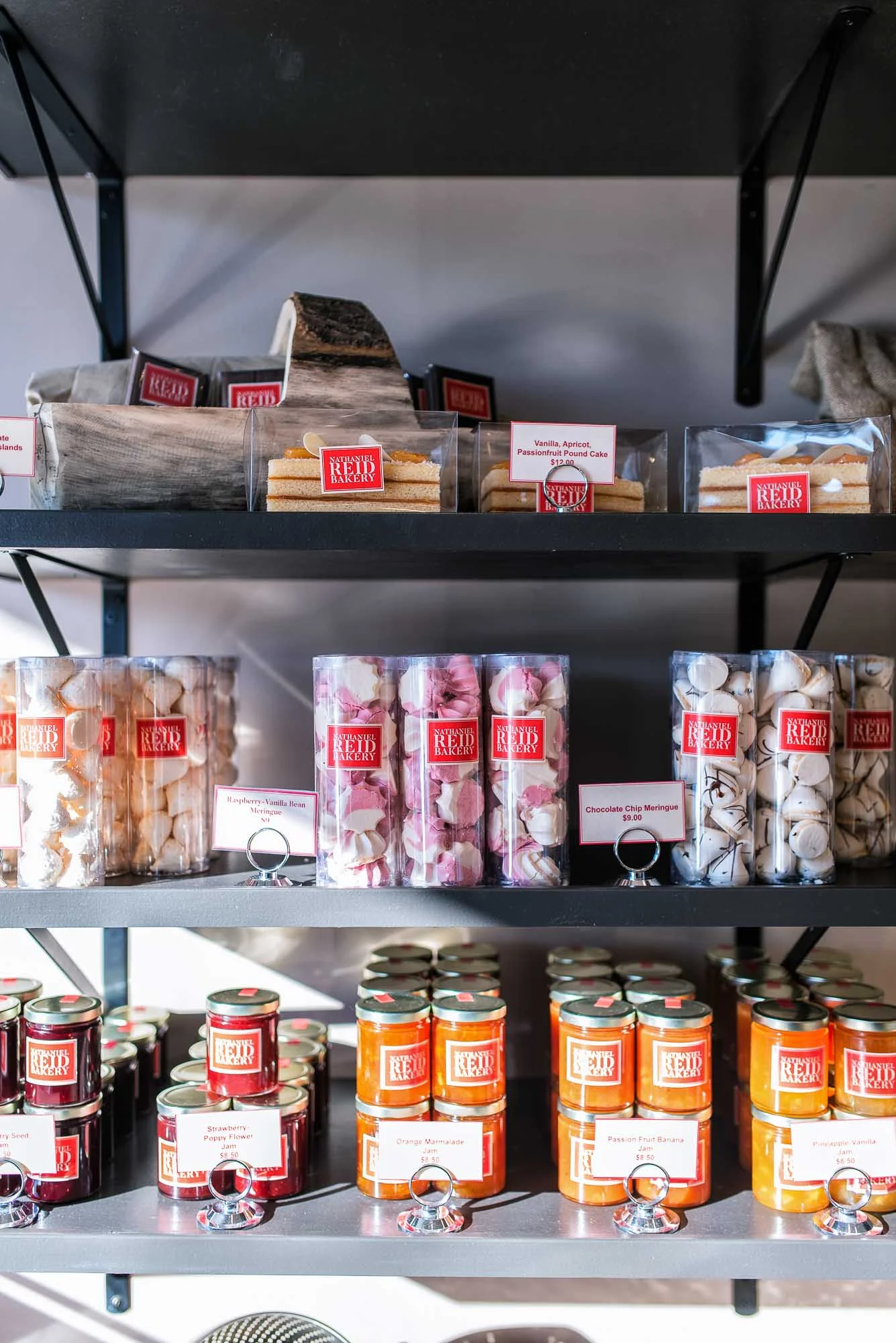 Goodies Shelf at Nathaniel Reid Bakery