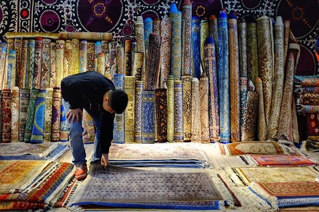 #samarkand #uzbekistan #rugs  #hashtagsarehard