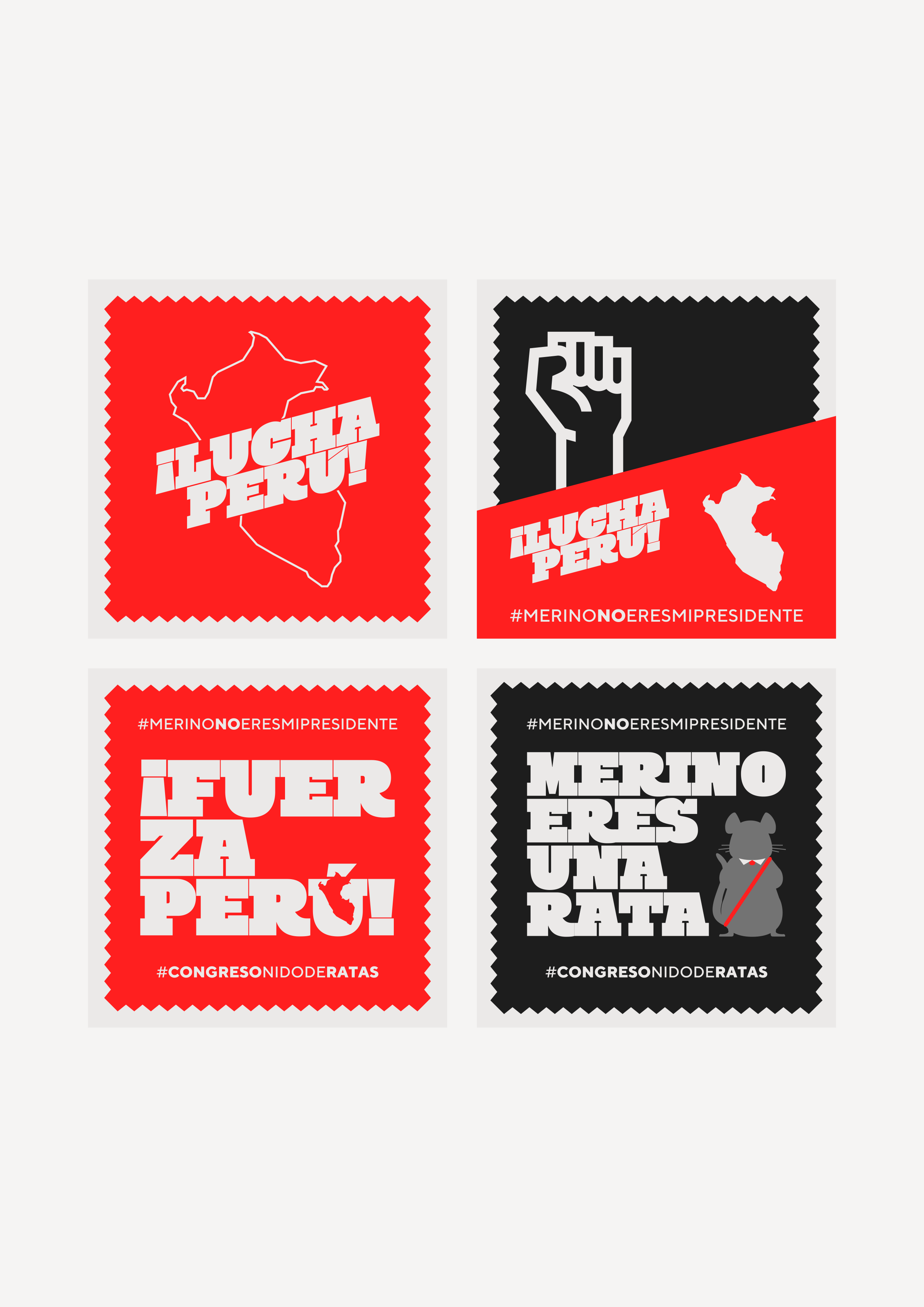  Graphic Art ‘Lucha Perú’ (Fight, Peru!) by Sniper ®  ©Archivo Artivista Peruano 