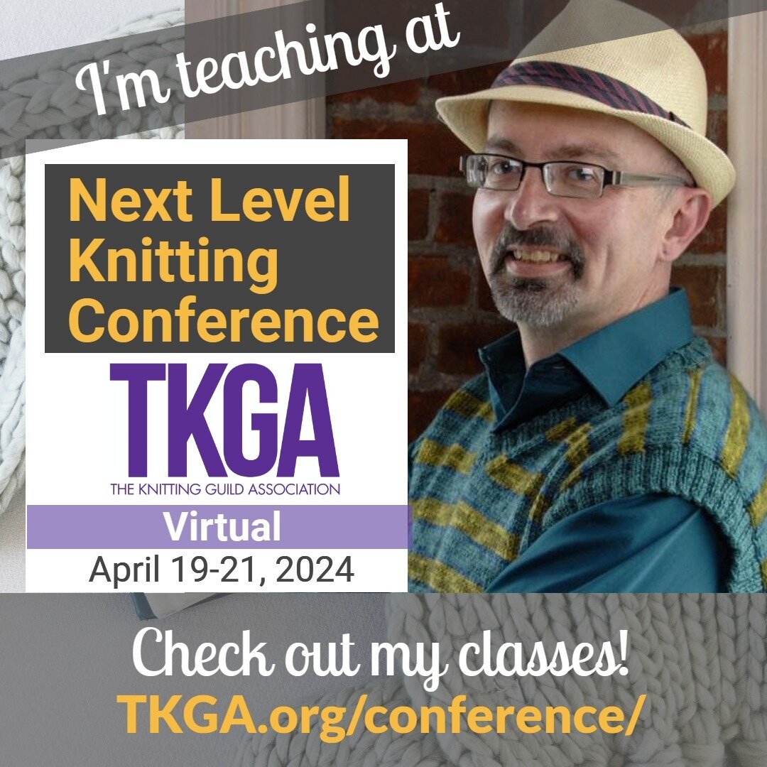 This great knitting virtual event is coming up! Check out all the fantastic classes! What's amazing is that there are 32 classes total, you choose which ones you want to watch live, but you also have up to six months to watch ALL the class sessions a