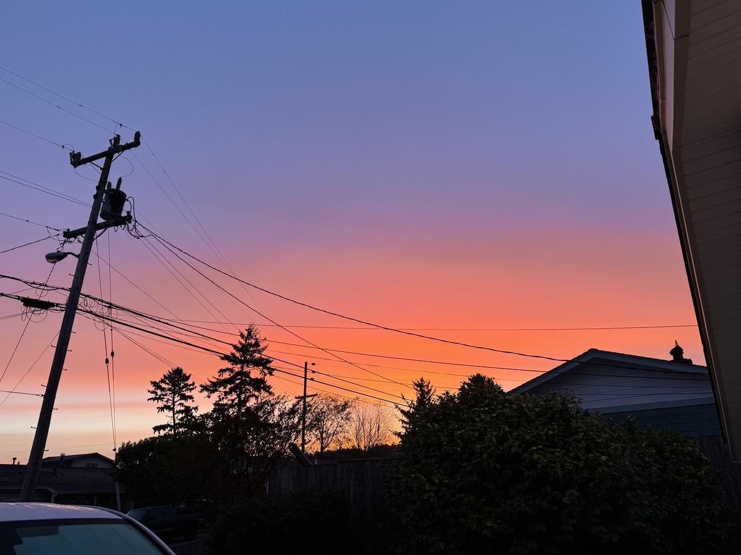 &ldquo;Red sky in morning&hellip;sailor take warning.&rdquo; Gorgeous view this morning!  #redsky #sunrise