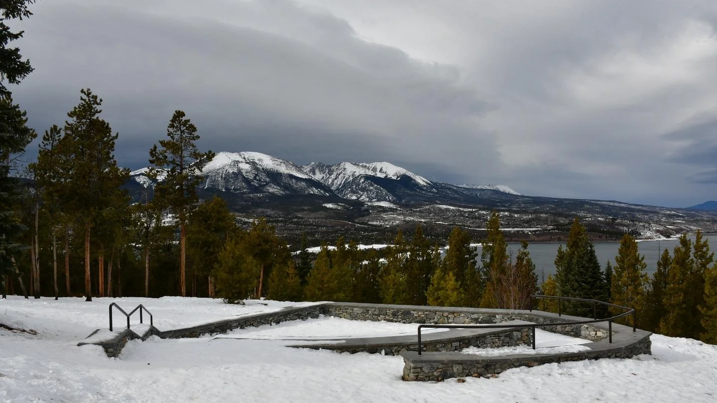 Sapphire Point North Overlook in breckenridge Colorado wedding ceremony site