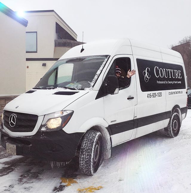 A little snow storm won&rsquo;t bring Couture down. We pickup &amp; deliver across GTA 🤓💨👌🏽
.
.
.
.
.
.
.
.
.
#shirts #bespoke #madetomeasure #handlaundry #torontofashion #financialdistricttoronto #yyz #torontofashionblogger #torontoliving #rosed