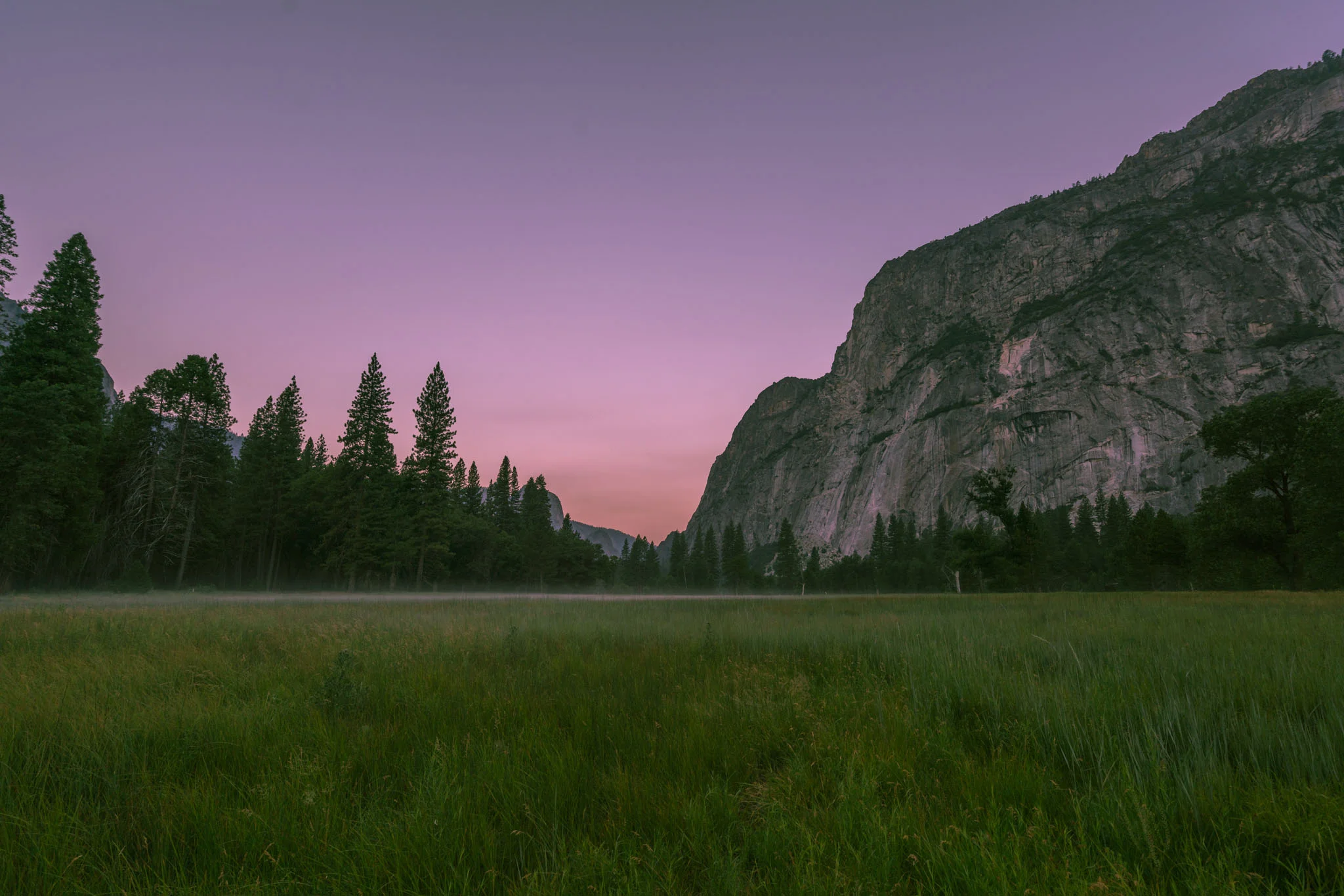 Sunrise Over Sentinel Meadow