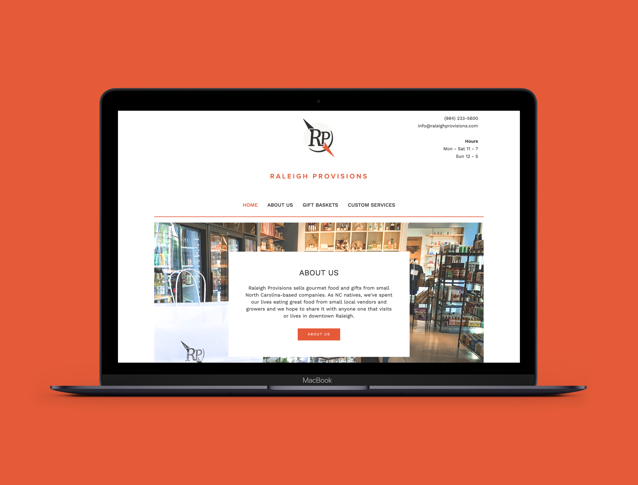 Case Study: Raleigh Provisions Website Redesign
