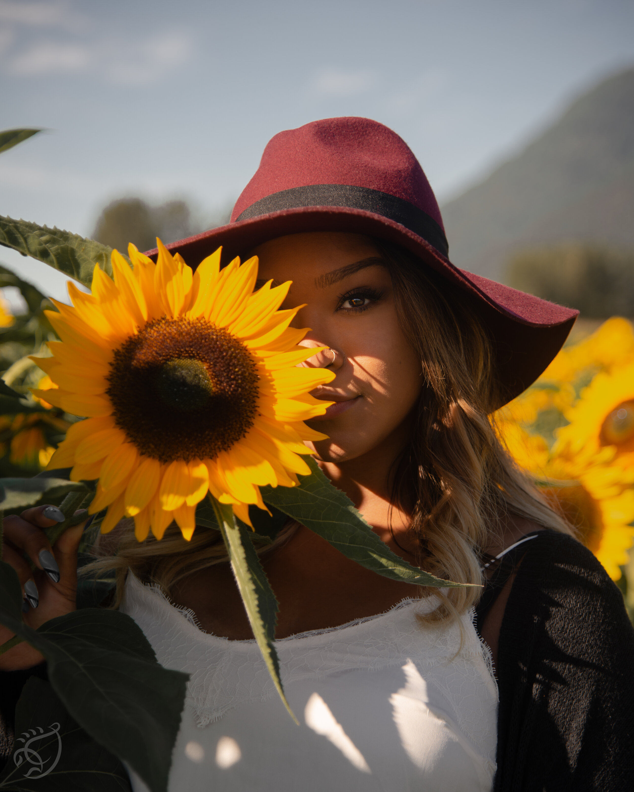 SUNFLOWERS WITH NEEMA