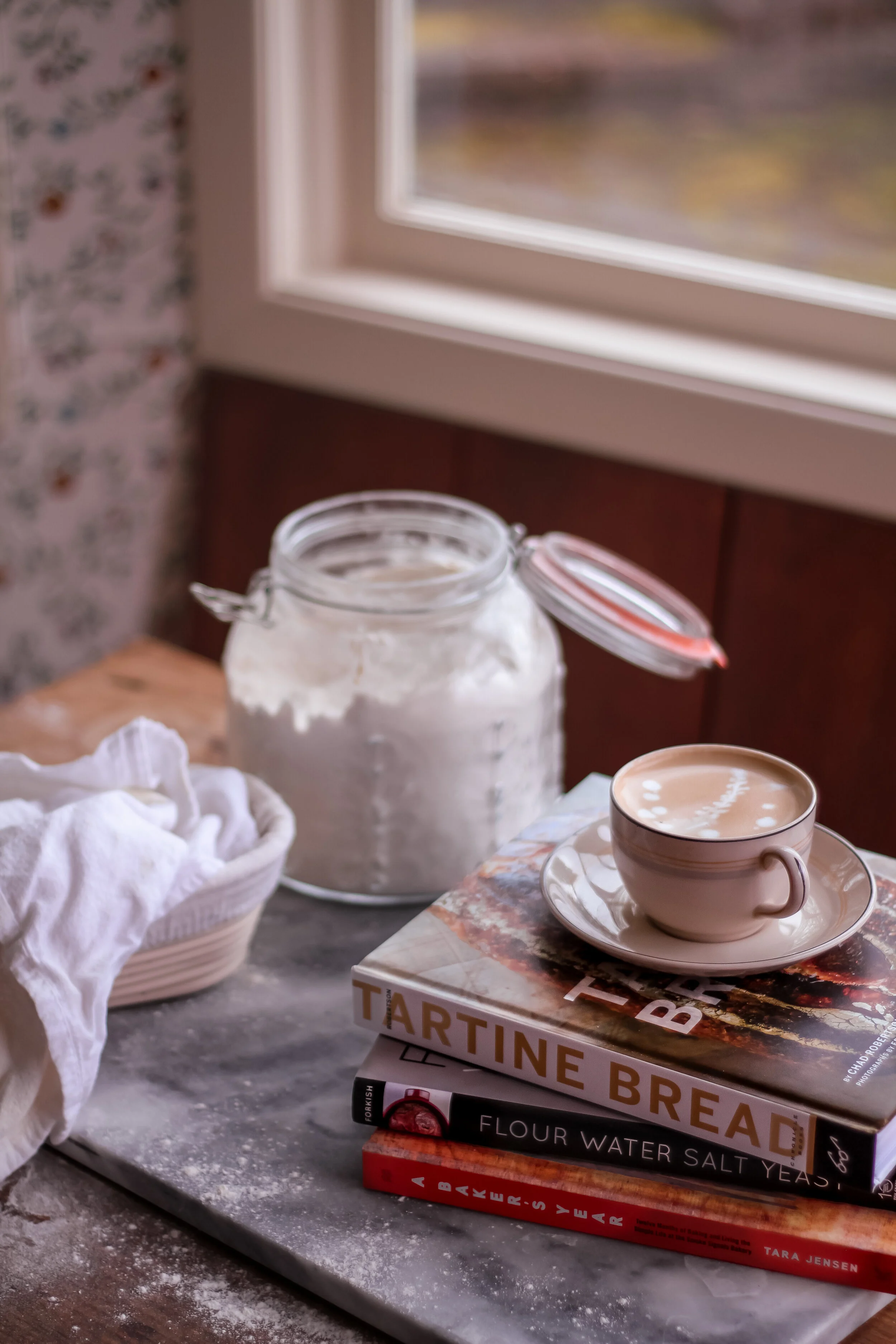 Morning Rituals - an Ode to Starter and Bread