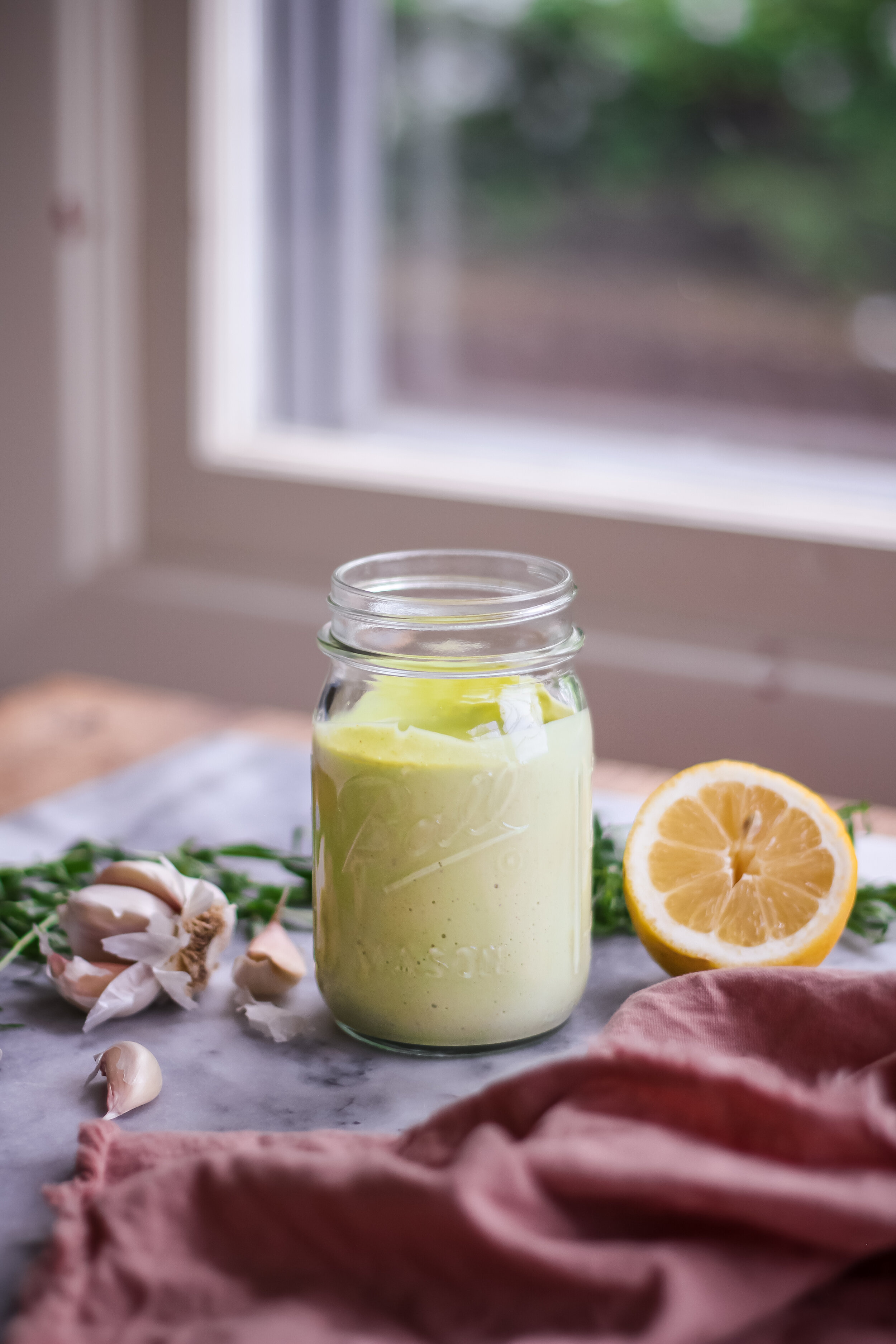 Creamy Lemon Tarragon Dressing