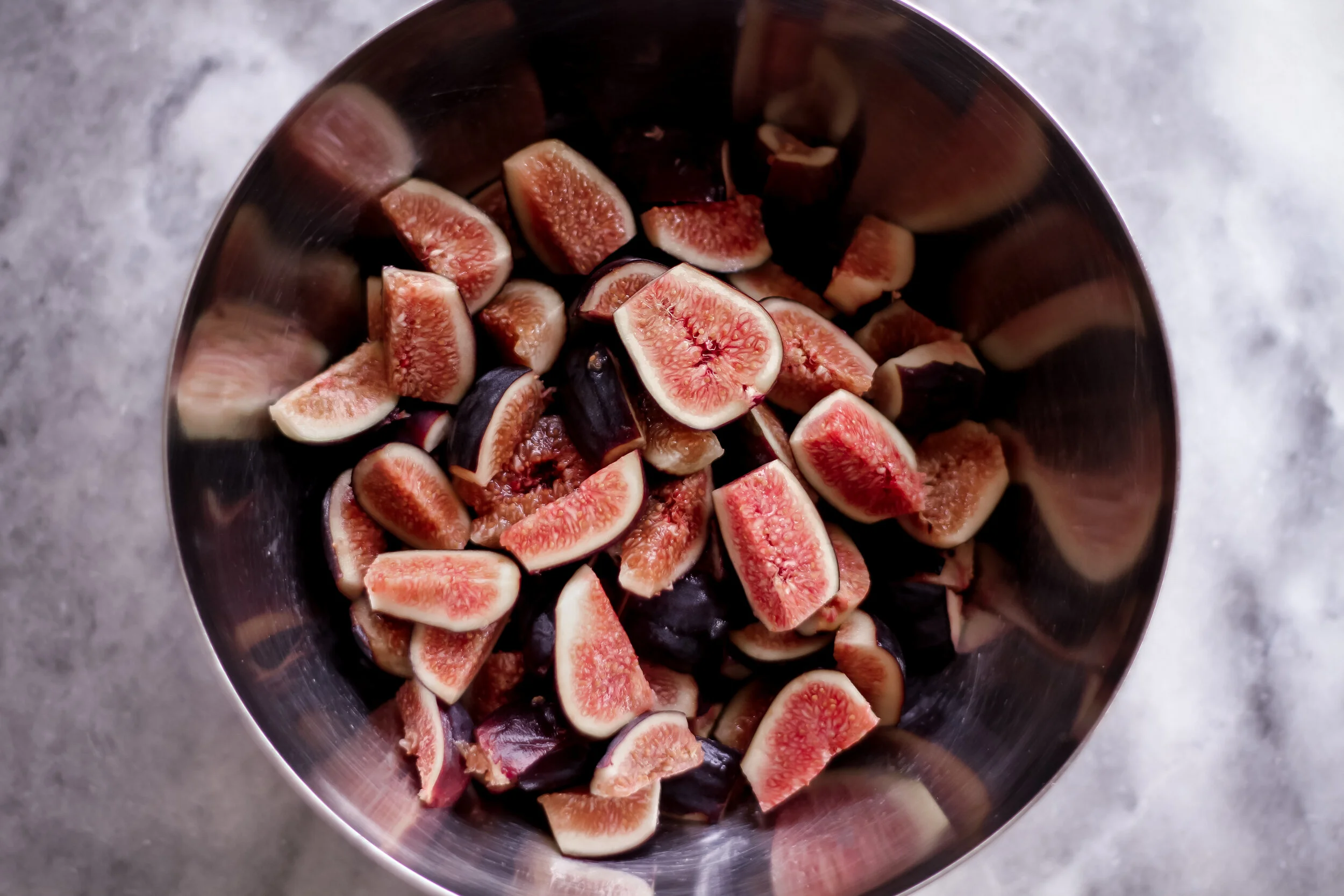 Ginger Fig Spiced Rum Compote, a delicious fruit reduction for the end