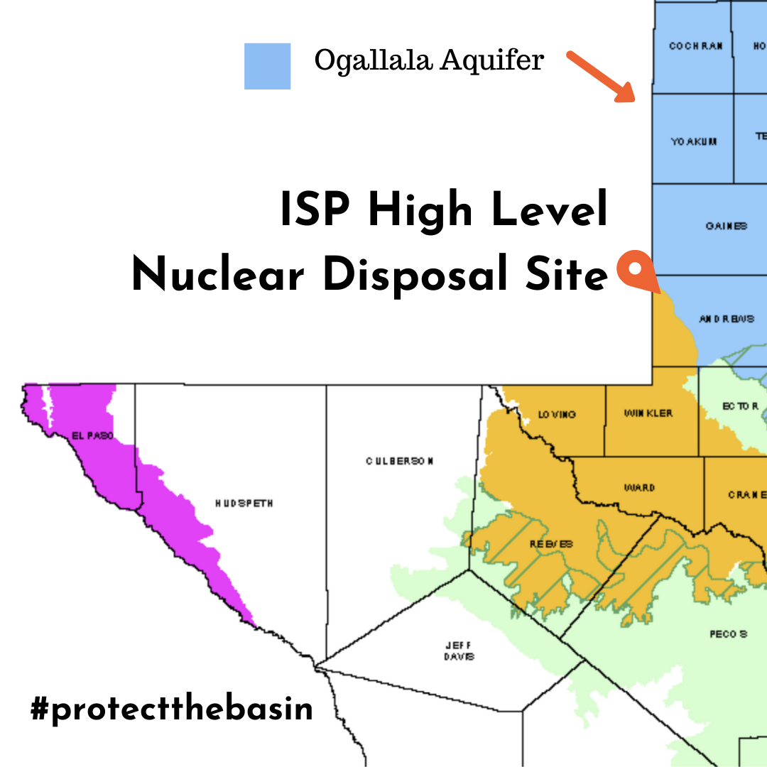 Interim Storage Partners Site Above Aquifers