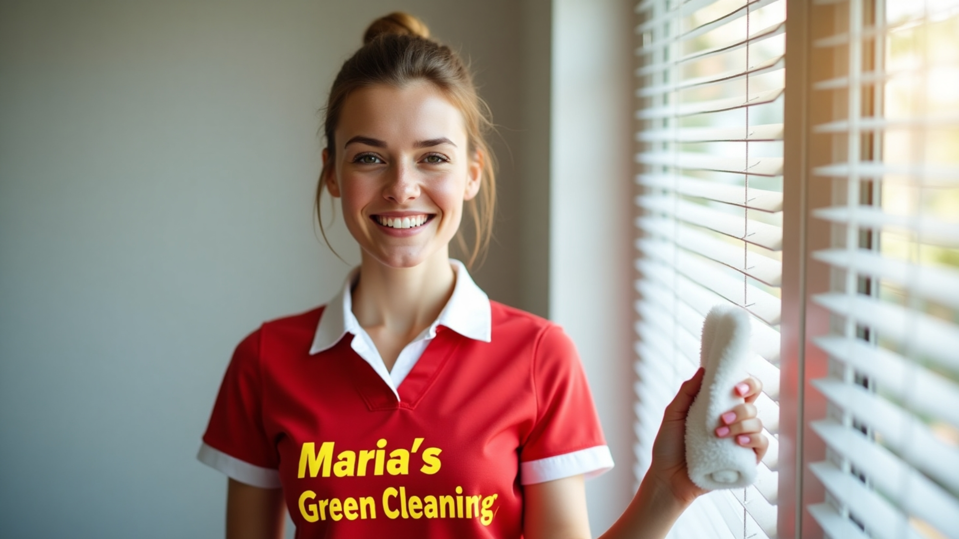 Steam cleaning process to sanitize and refresh window blinds