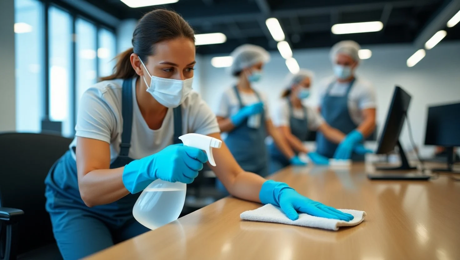 Office Cleaning And Coronavirus Disinfection Cleaning Services