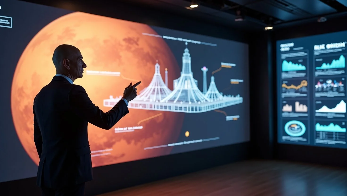 Jeff Bezos’ Vision for a Multi-Planetary Future and Technological Advancements