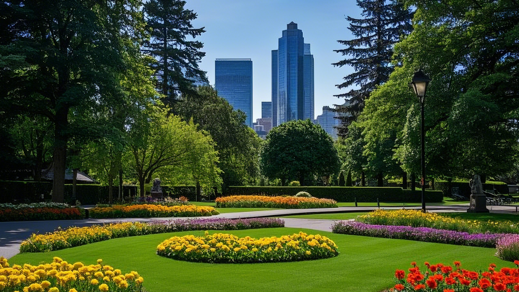 Seattle keeps the city green and clean.