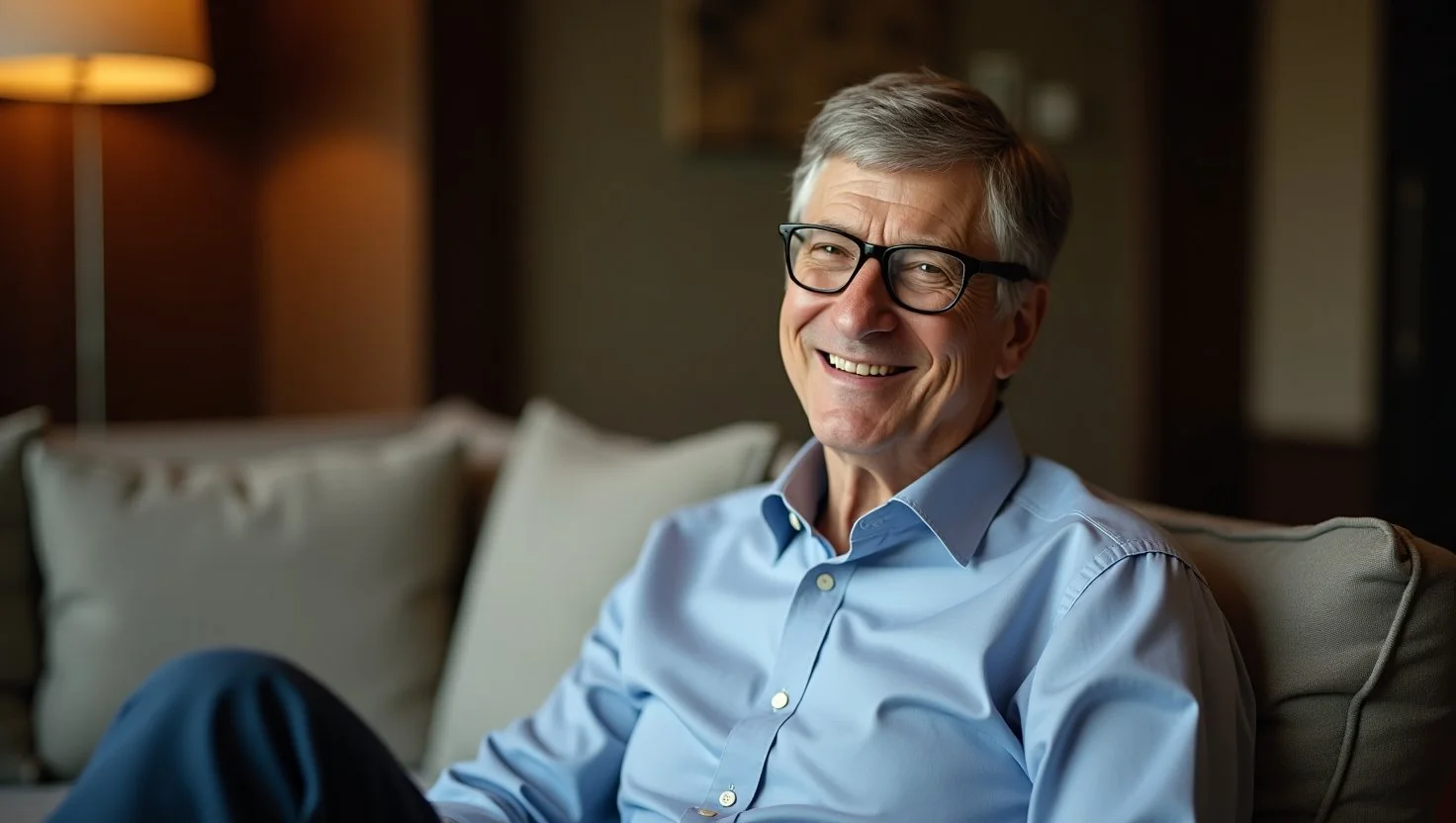 Bill Gates Talking About His Views On Technology And Philanthropy