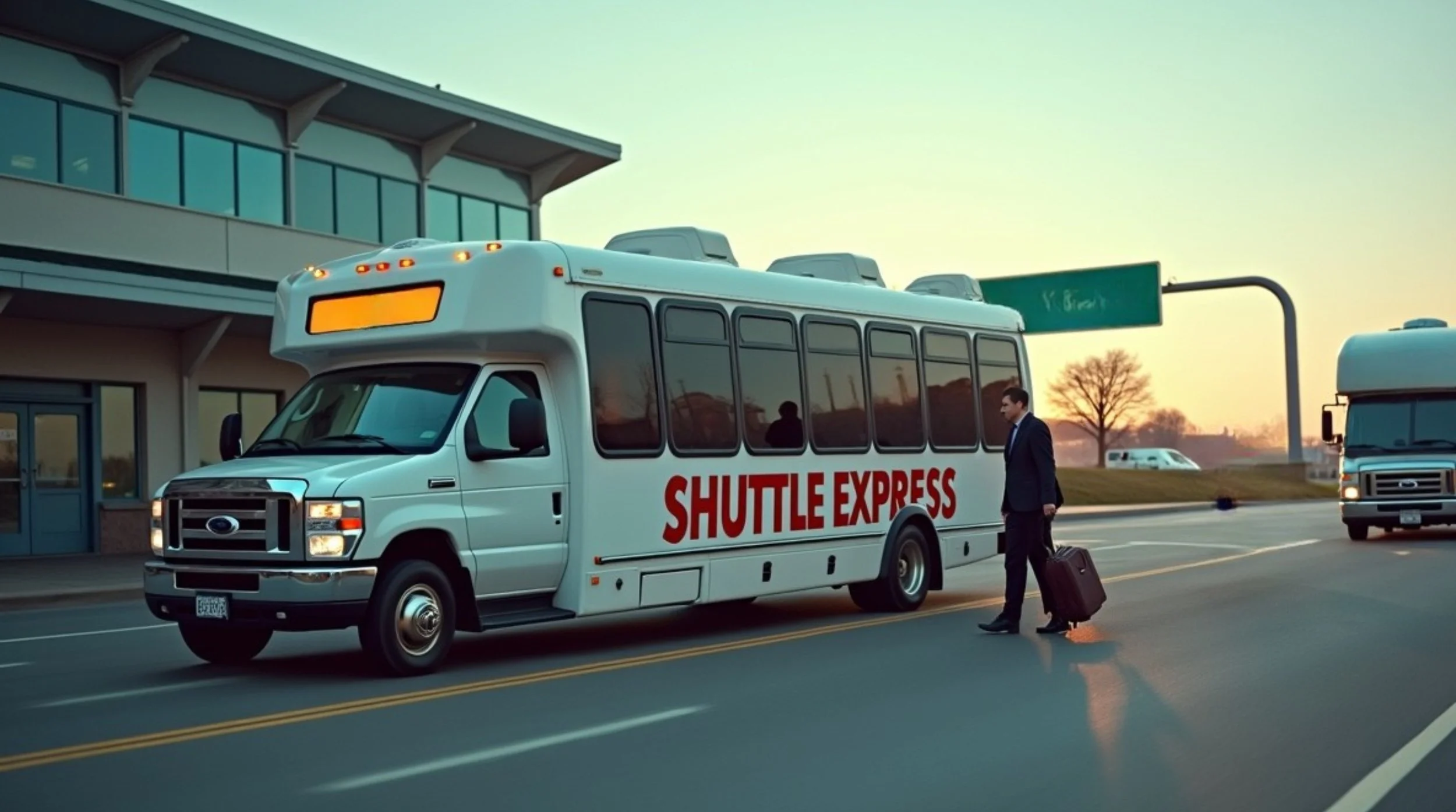 Seattle Shuttle Express Transporting Travelers to Their Destinations