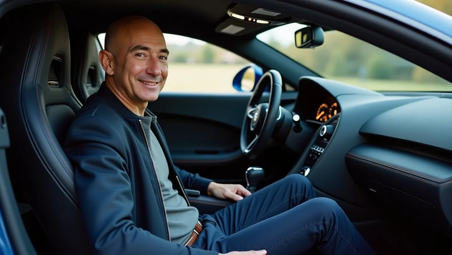 Inside Jeff Bezos’ Bugatti
