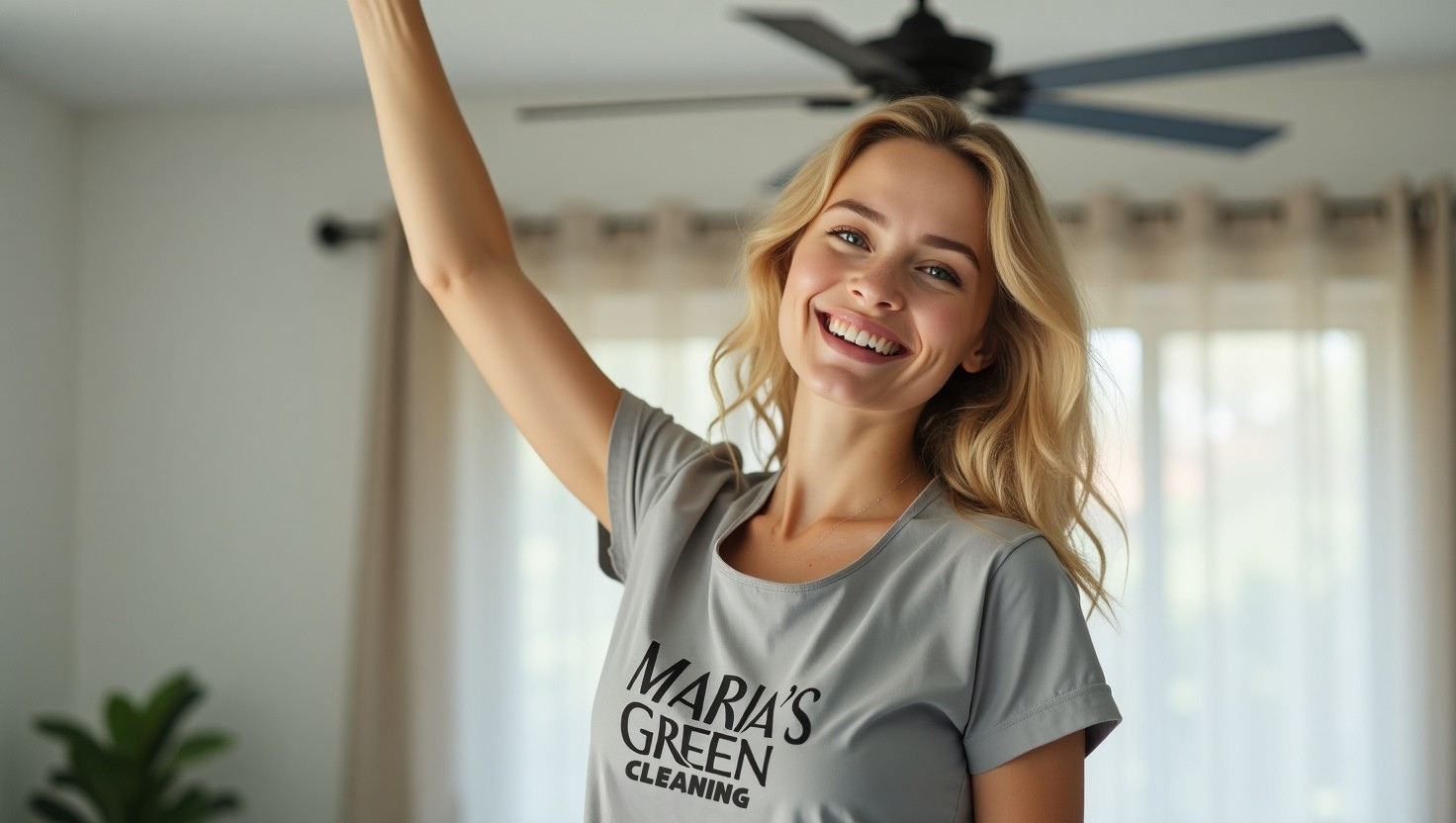 A Professional Cleaner Ensures Dust-Free And Clean Air Circulation