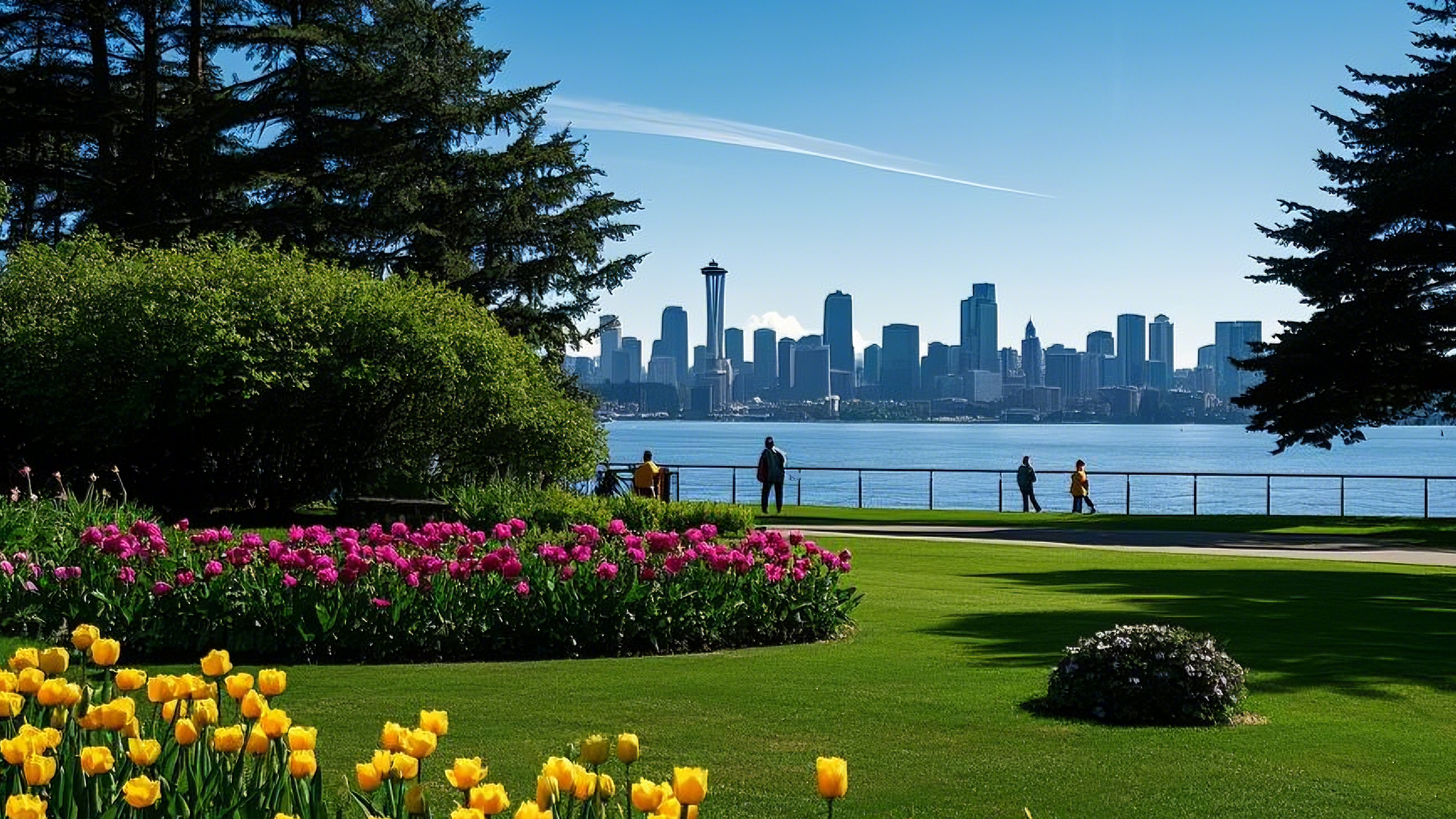 Seattle is home to several stunning parks and landscapes.