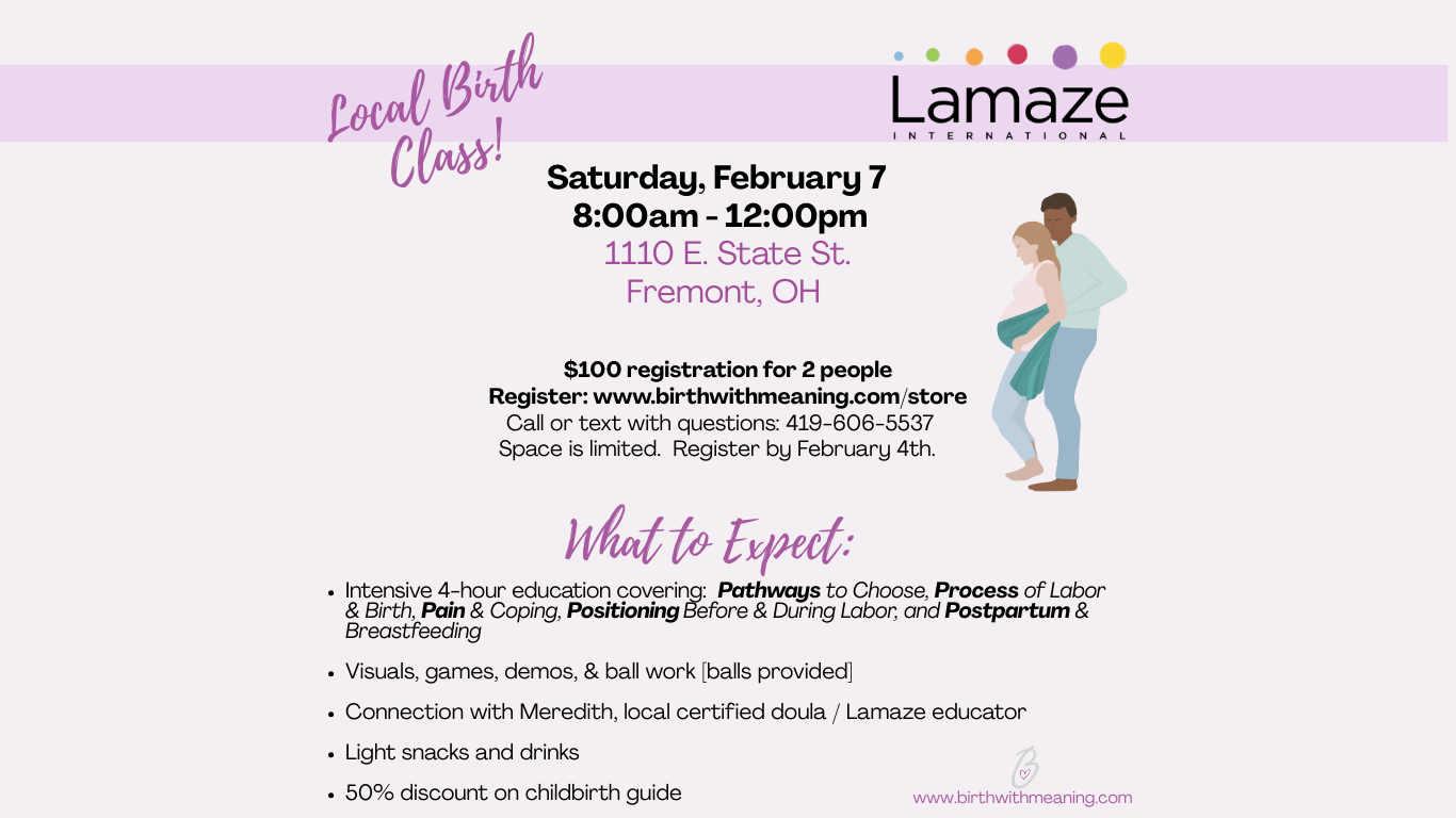 In Person Group Class - Feb 2026