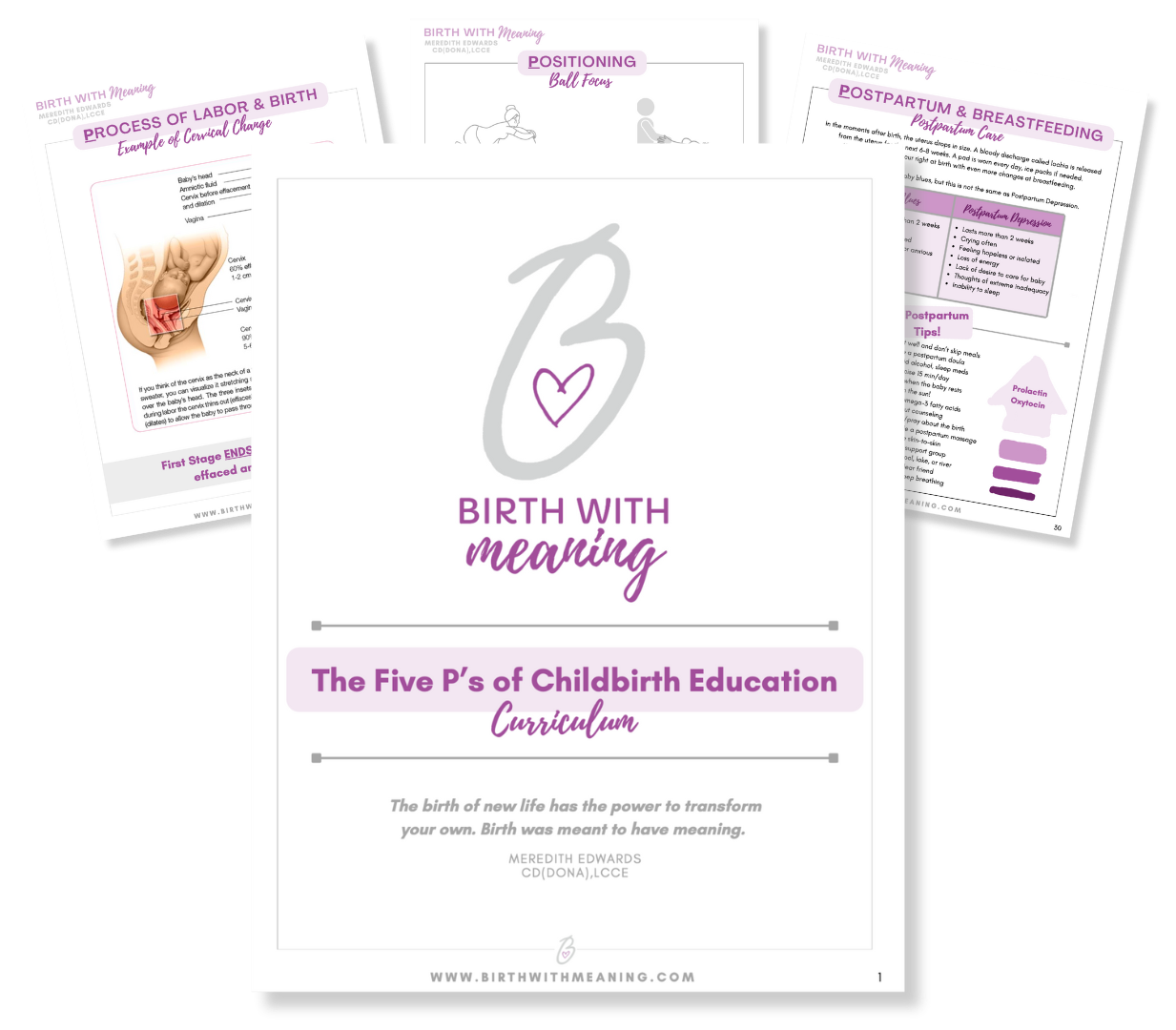 The Five P’s of Meaningful Birth