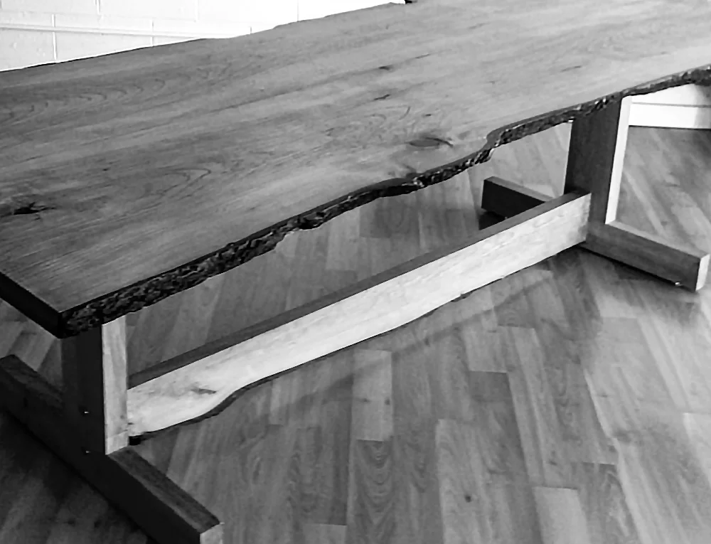 Bruce Dearborn: Live-edge furniture