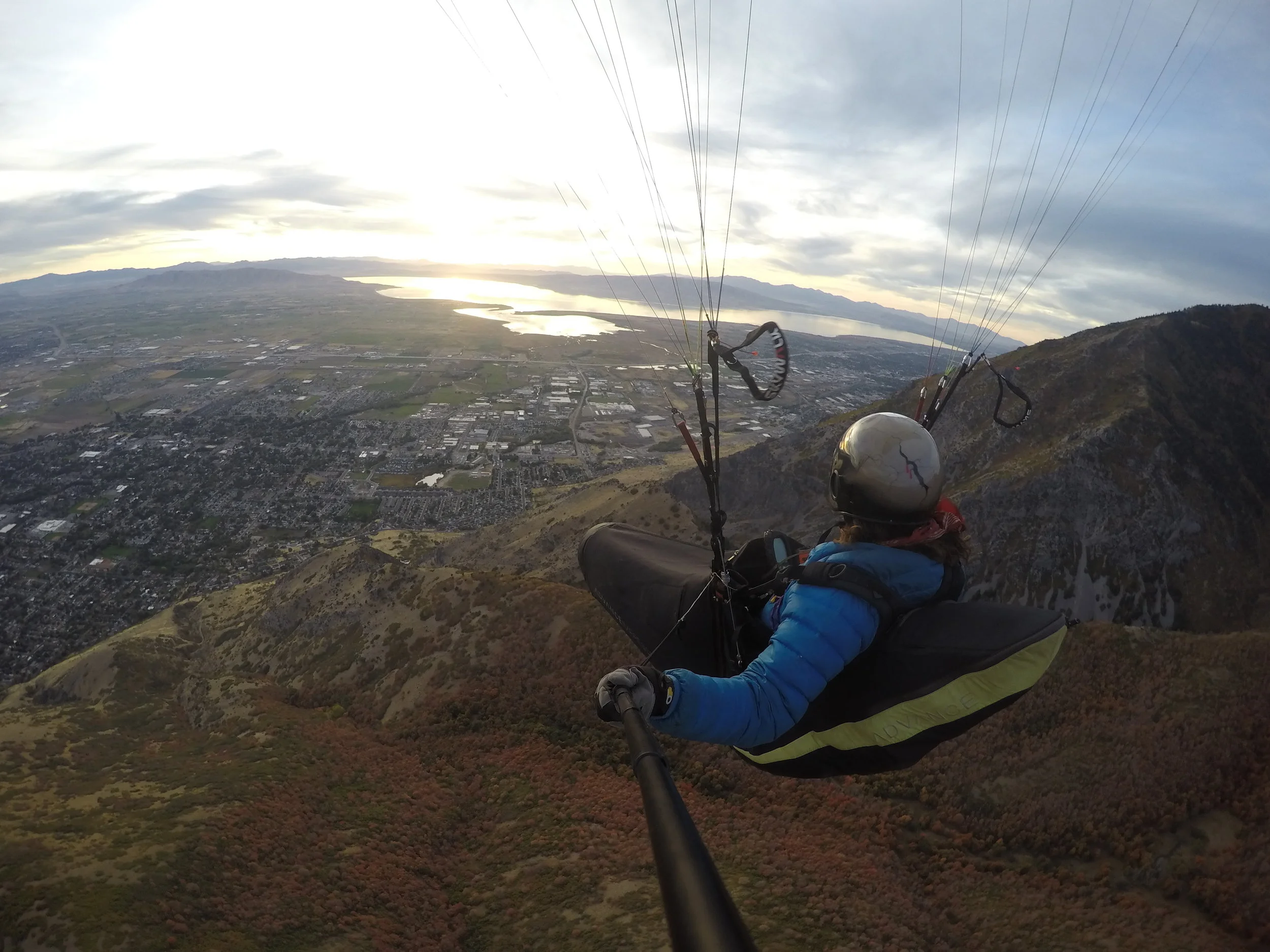 How do you paraglide?