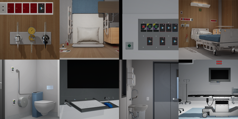 Situational learning is enhanced by VR, enabling students to participate in learning experiences that would otherwise be difficult to reproduce, such as complex surgical procedures. These environments can also be used for user testing and onboarding. BVN is currently designing major hospitals and research environments around Australia which we draw on for virtual models.